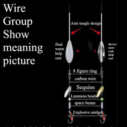 10PCS 12g Fishing Sink Buoy 