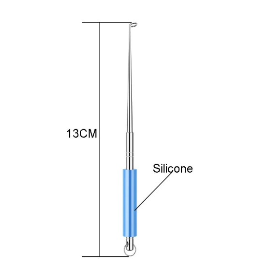 1pc Stainless Steel Safety Detacher Remover Fishing Hook 