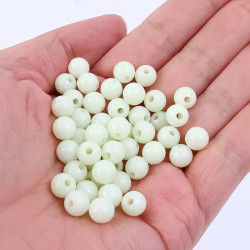 100pcs/Lot Luminous Fishing Beads 