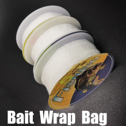 5M*2.5CM PVA Water Dissolving Mesh For Fishing Bait