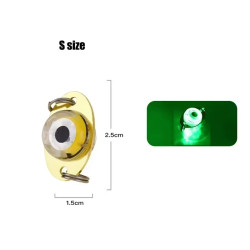 5PCS Fishing Luminous Light 3.9G 2.5CM Green light