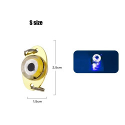 5PCS Fishing Luminous Light 3.9G 2.5CM Blue Light