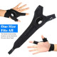A Pair LED Half Finger Glove for Night Fishing 