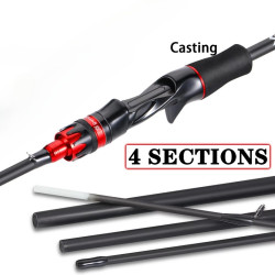 1.68m Casting UltraLight Carbon Fiber Rod 