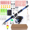 1.8m Fishing Rod with 55pcs Fishing accessories BLUE