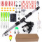 1.8m Fishing Rod with 55pcs Fishing accessories Grey