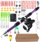 1.8m Fishing Rod with 55pcs Fishing accessories Purple