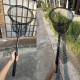 328cm/129inch Total Length,Ultralight 414g,Portable Fishing Landing Net,Carbon Fiber Telescopic Net,Alloy Net Head
