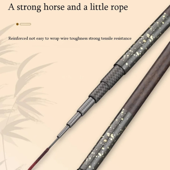 1.8M/2M/2.4M/2.7M/3M/3.3M/3.6M/3.9M/4.5M Ultralight Telescopic Fishing Rod  2-8 Action