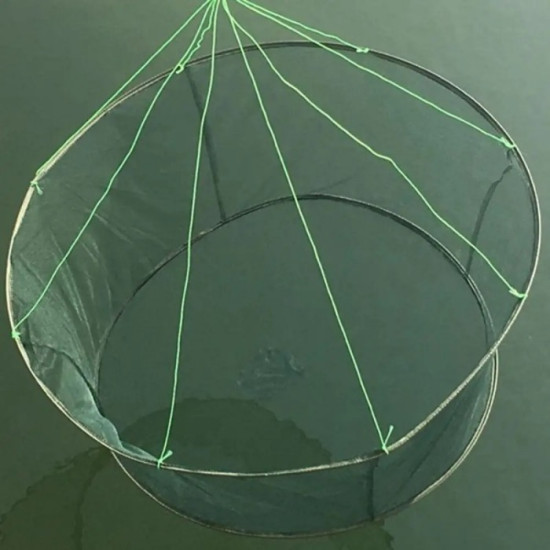 Landing Fishing Net Large Foldable Drop Net （80MM、100MM、150MM、200MM）