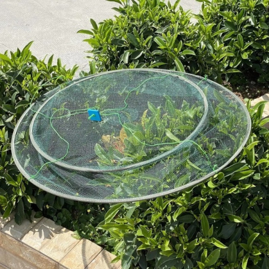 Landing Fishing Net Large Foldable Drop Net （80MM、100MM、150MM、200MM）