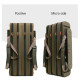 Multifunctional Hard Spinning Fishing Rod Bag 2 Layers 130CM