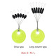 60pcs 10 Group Resistance Space Beans Stopper Size: S/M/L