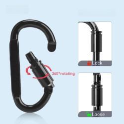 D-ring Aluminum Aalloy Buckle (10pcs in a bag)