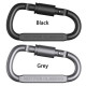 D-ring Aluminum Aalloy Buckle (10pcs in a bag)