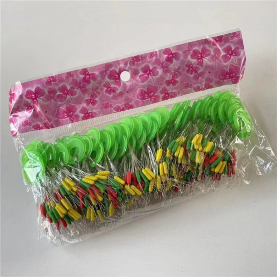 600pcs 100 Groups Float Rubber Stopper