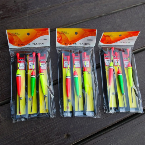 3LOTS(9PCS) Shallow Water Floating Long shaped