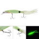 2PCS Lifelike Octopus Fishing Lure With Treble Hook And Jigs Peche 14cm 39G Luminous Squid Jigs Artificial Bait For Fishing Sea