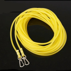 Solid Rubber Band Rope Elastic Pull Fishing Line Missing Guard Rod Retention Rope For Fishing Gear Hunting 4mm 5mm 6mm