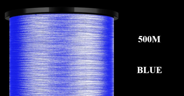 8 Strands Braided Fishing Line 500M – Strong & Durable Fishing Line in ...