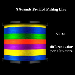 8 Strands Braided Fishing Line 500M