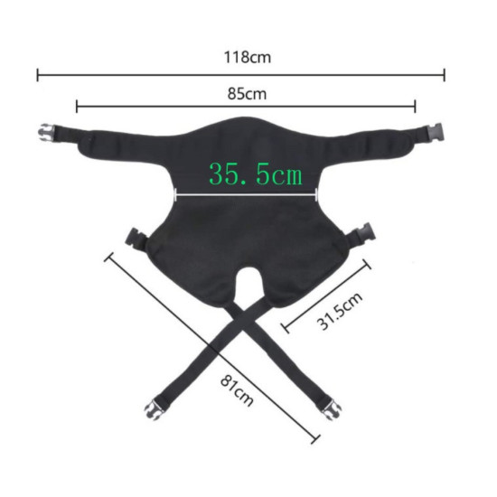 Adjustable Fishing Cushion Soft Ultra-light Anti-slip Hip Pad 