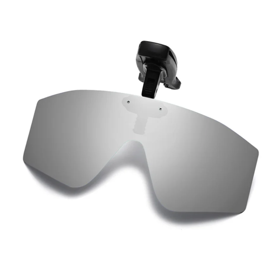 Polarized Fishing Glasses Hat Visors Sport Clips Cap Clip On Sunglasses Anti-UV For Fishing Biking Hiking Riding Eyewear UV400