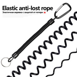 6pcs Pull Elastic Fixed Anti Lost Fishing Pole Rope