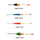 10PCS/BAG Fishing Floats Set Buoy Bobber 