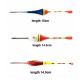 10PCS/BAG Fishing Floats Set Buoy Bobber 