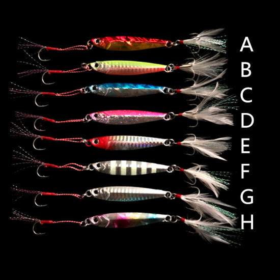 Fishing Lure Metal Jigbait 