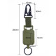 High Quality Multi-purpose Backpack Hooks Retractable Fishing Accessories