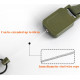 High Quality Multi-purpose Backpack Hooks Retractable Fishing Accessories