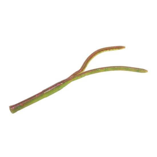 10pcs/bag Dual Tail Stick Soft Lure 138mm 3.8g 4g Worm Silicone Fishing Lure