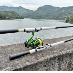 Telescopic Rock Fishing Fly Rod 1.5M 1.8M 2.1M 2.4M 2.7M 3M