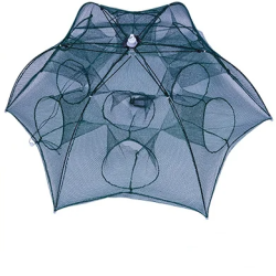 12 Holes Portable Fishing Net 