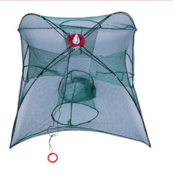 4 Holes Portable Fishing Net 