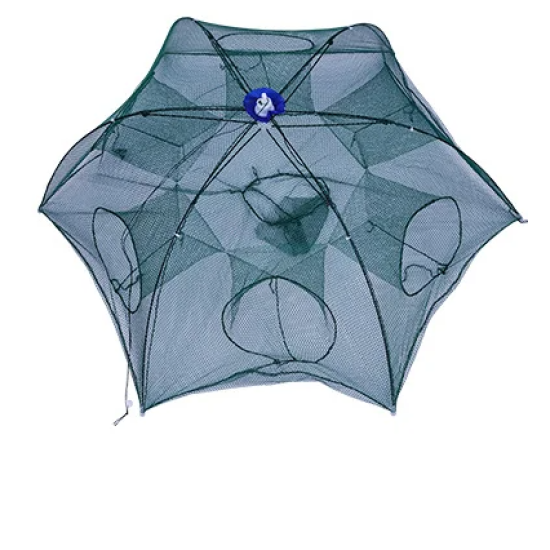 6 Holes Portable Fishing Net 