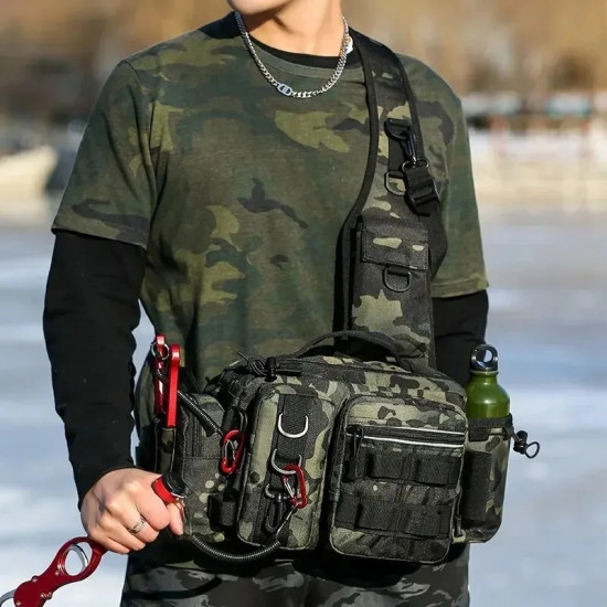 Fishing Tackle Backpack Shoulder Bag