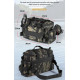 Fishing tackle shoulder bag