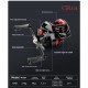 Baitcasting Fishing Reels Max Drag 8kg Ultra Light Casting Reel Fishing Reel for Bass Pike Fishing Tackle