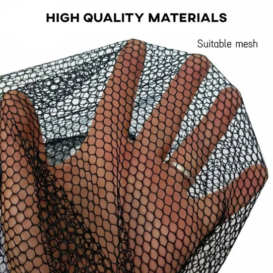 Retractable Landing Fishing Net Telescopic Fishing Net Foldable Sea Mesh Brail For Carp Fly Fishing
