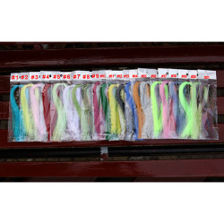 1 pack Diy Tying Material Super Soft Streamer Makes Fantastic Salmon Steelhead Flies Carp 