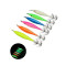5pcs/bag Luminous Squid Hook 7cm Glow Squid Jigs Hook Cuttlefish Fishing Hook Small Sea Fishing Lures pesca Fishing Bait