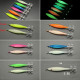 5pcs/bag Luminous Squid Hook 7cm Glow Squid Jigs Hook Cuttlefish Fishing Hook Small Sea Fishing Lures pesca Fishing Bait