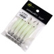 5pcs/bag Luminous Squid Hook 7cm Glow Squid Jigs Hook Cuttlefish Fishing Hook Small Sea Fishing Lures pesca Fishing Bait