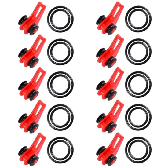 10pcs Fishing Hook Secure Keep For Fishing Rod