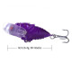 8pcs Fishing Lure Bass Cicada Pesca 6g 4.2cm Simulation Insects Hard Bait Crankbait 