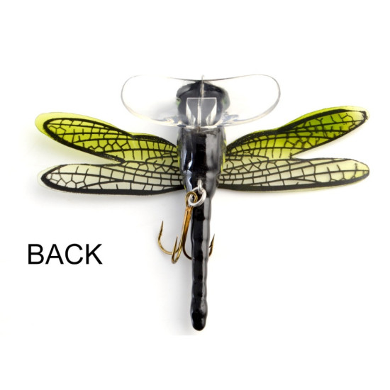 1pcs Topwater Dragonfly Dry Flies Insect Fly Fishing Lure 6G 7.5CM 
