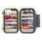 90pcs/box Trout Fly Fishing Flies Collection 90Pcs Flies Dry Wet Nymph Streamers Fly Assortment with Fly Box Flyfishing Fly Lures Kits